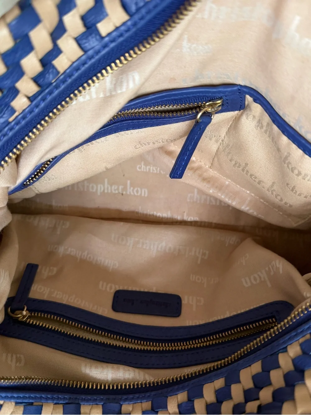 Christopher Kon Purse Woven Leather
